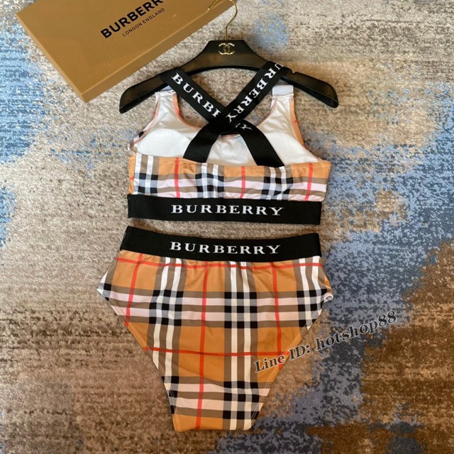 BURBERRY專櫃新款巴寶莉分體式女款泳衣 mmyj2762